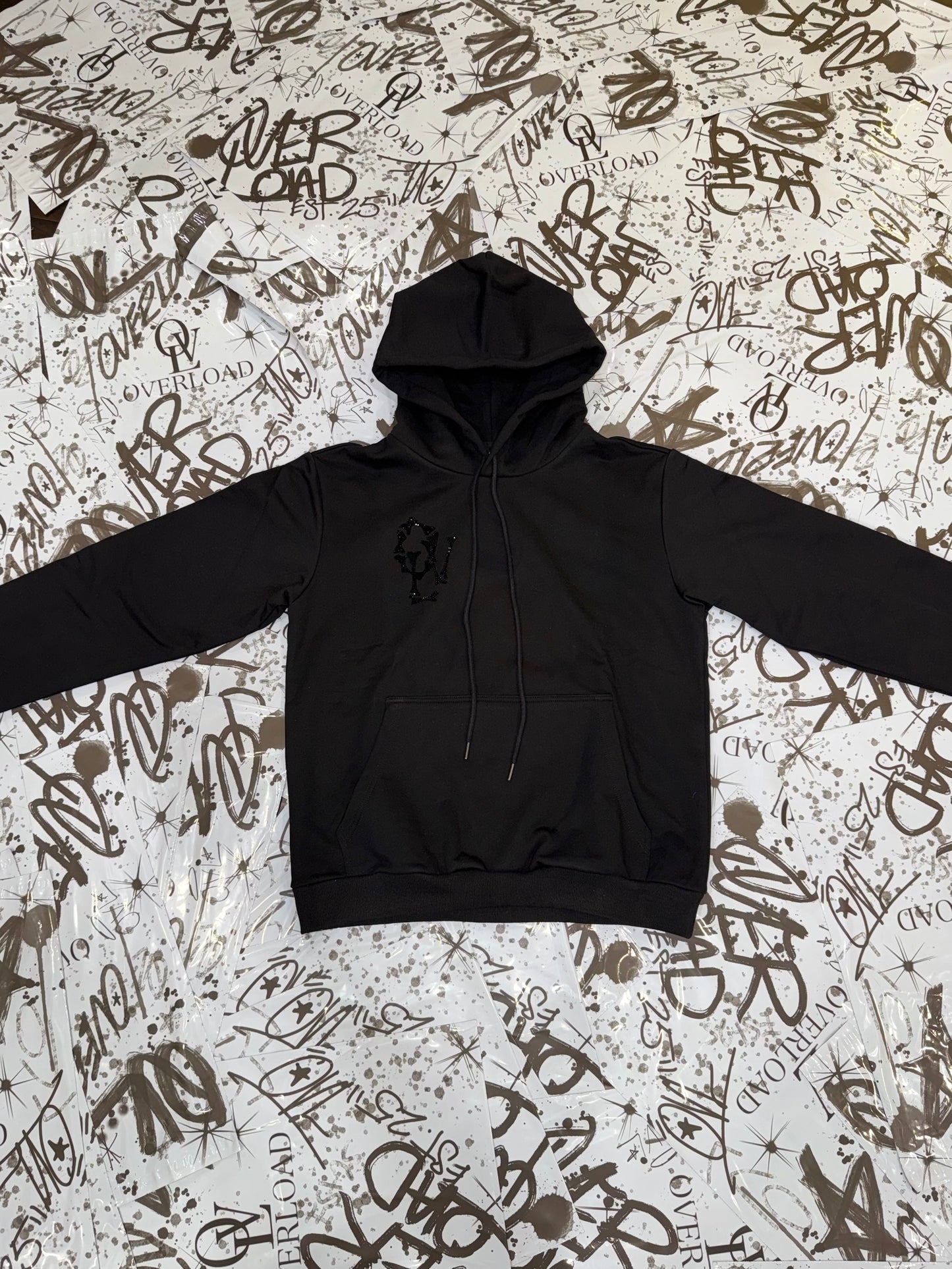 Rhinestone OVL hoodie